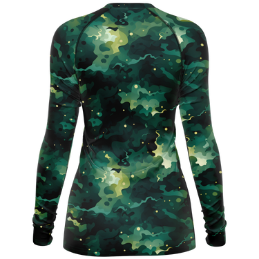 Chokefish™ Long Sleeve Rashguard Camouflage Woman's Shirt-015